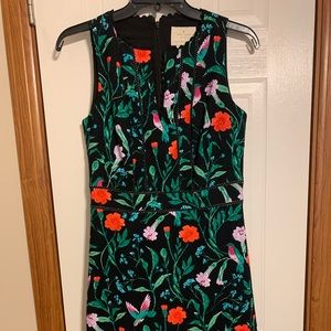 Kate spade Jardin tile jacquard dress